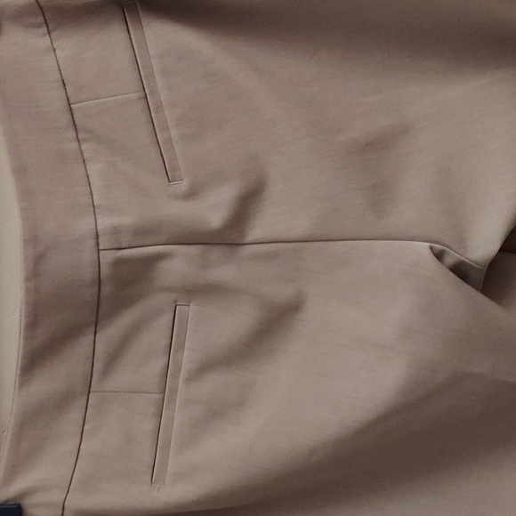 ANN TAYLOR FACTORY Beige Straight Leg Dress Pants - Picture 7 of 11